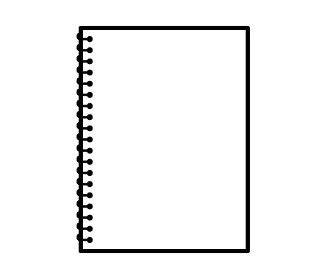 コンパクトに持ち運べてノートと併用もできる、便利なリングノートダイアリー