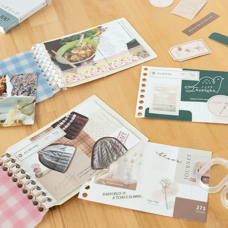 コラージュノートの作り方を解説!必要な素材やおすすめのノートもチェック コラージュノートの作り方を解説!必要な素材やおすすめのノートもチェック