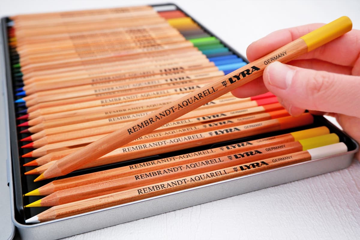 水彩色鉛筆は使い方次第でいろいろな表現ができる 種類や技法を紹介 読む文具 Maruman マルマン株式会社